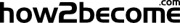How2become logo white v2
